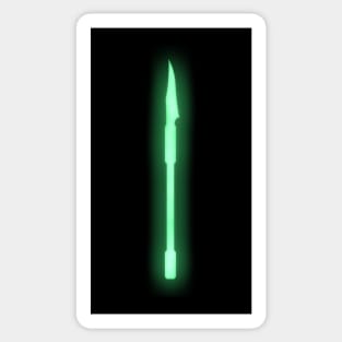 Spiritual Weapon (Green Glaive) Sticker